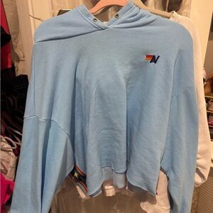 Aviator Nation Light Blue Hoodie